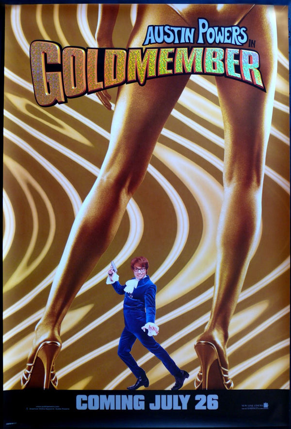 Original Austin Powers in Goldmember movie poster