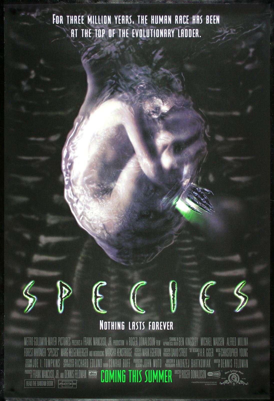 Original Species movie poster