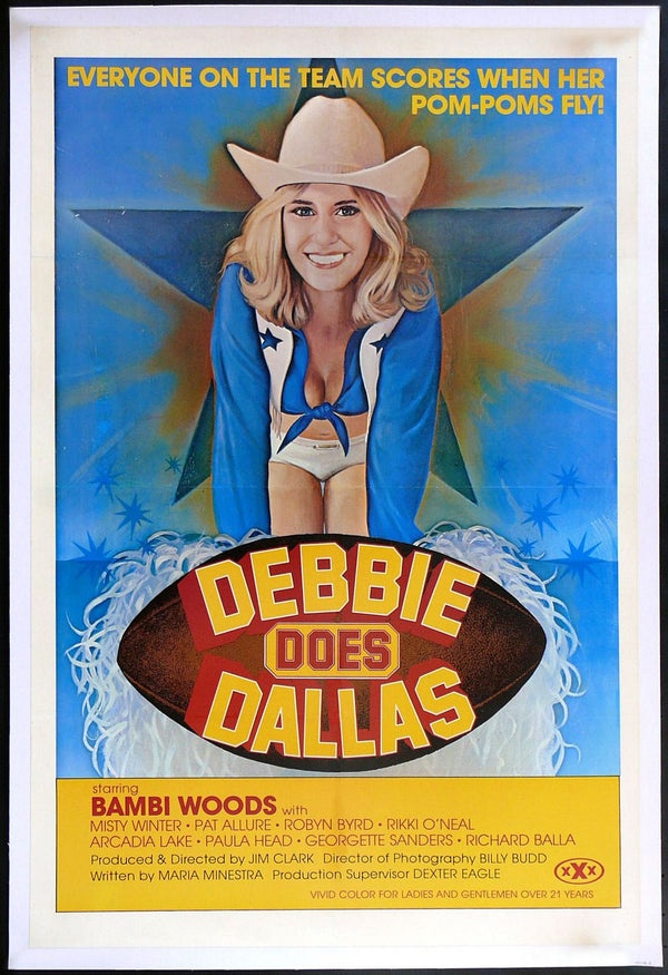 Original Debbie Does Dallas movie poster