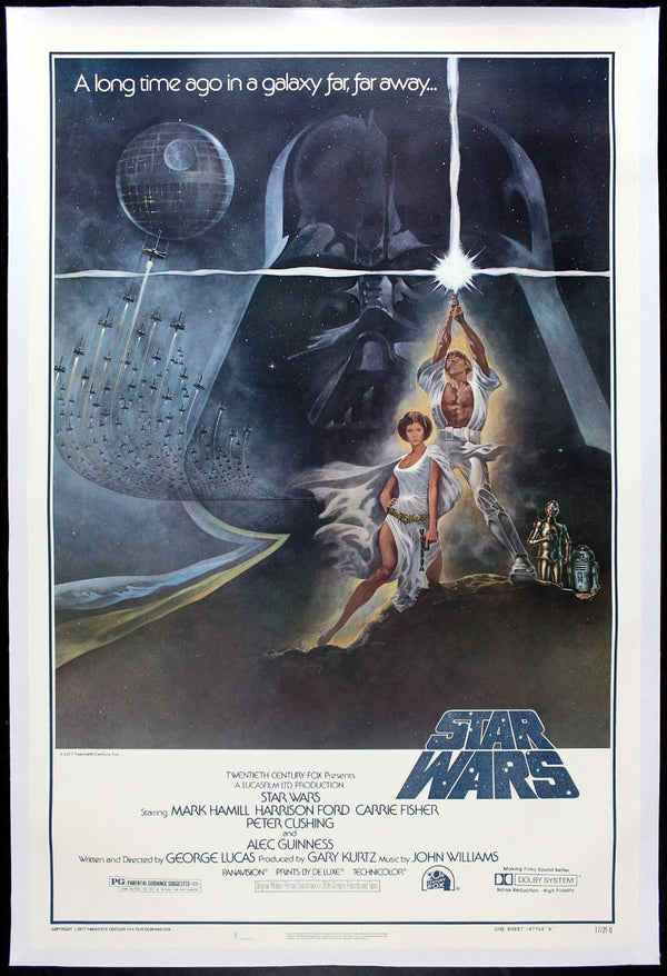 Original Star Wars movie poster