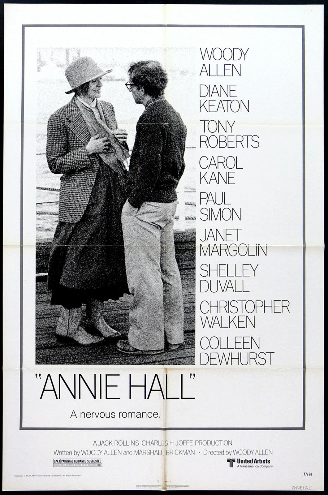 Original Annie Hall movie poster
