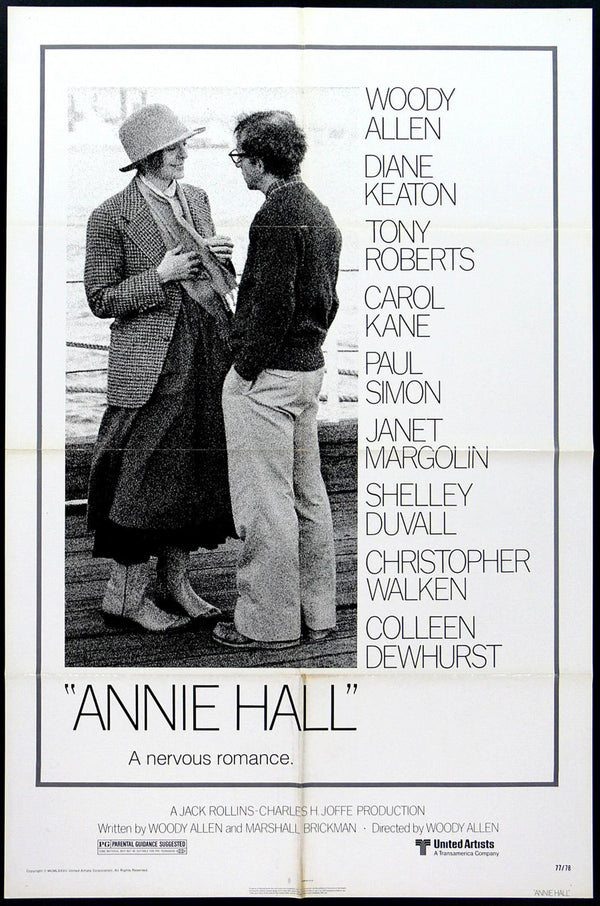 Original Annie Hall movie poster