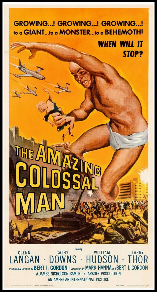 Original The Amazing Colossal Man movie poster