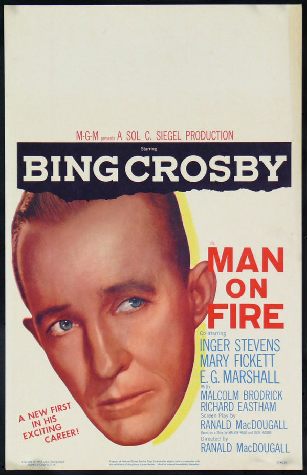 Original Man on Fire movie poster