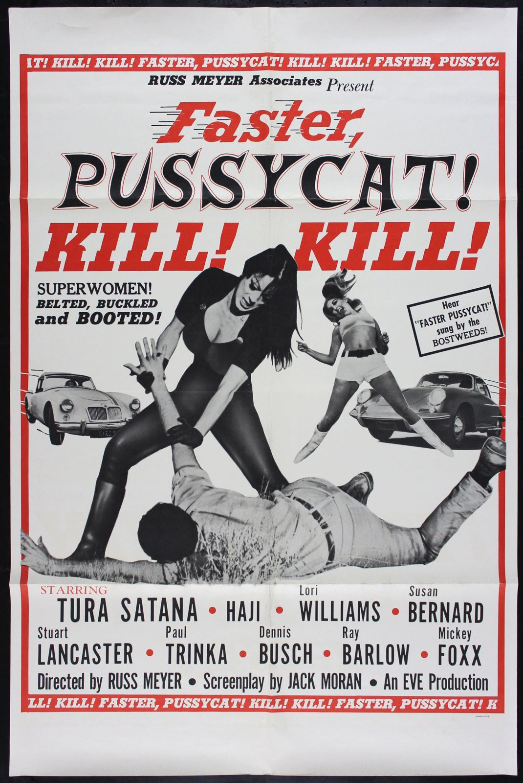 Original Faster, Pussycat! Kill! Kill! movie poster