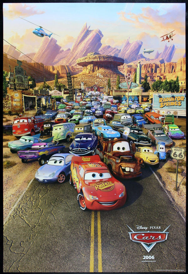 Original Cars movie poster