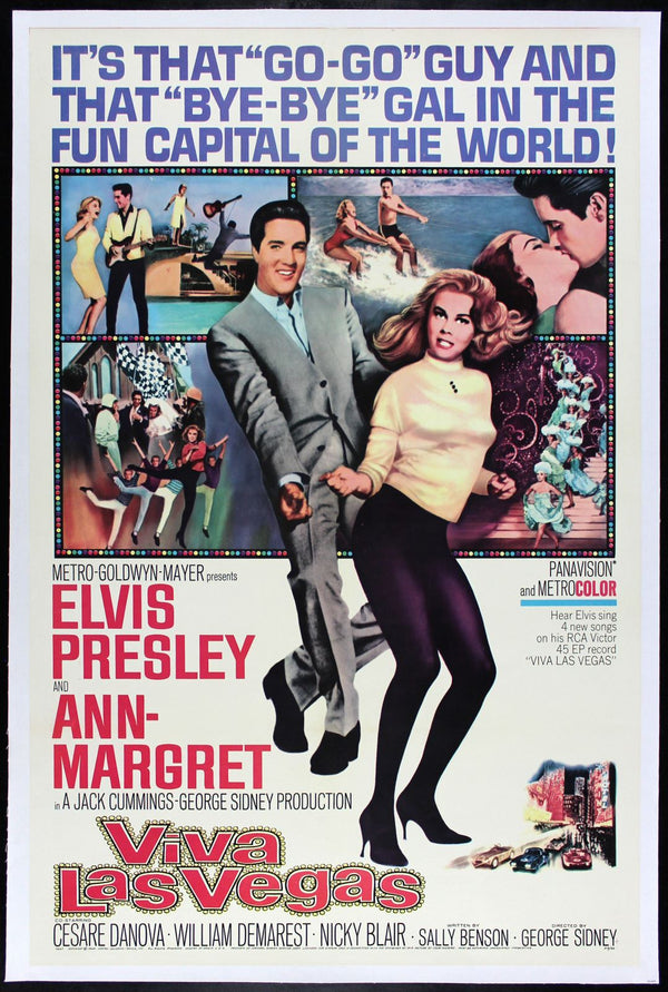 Original Viva Las Vegas movie poster