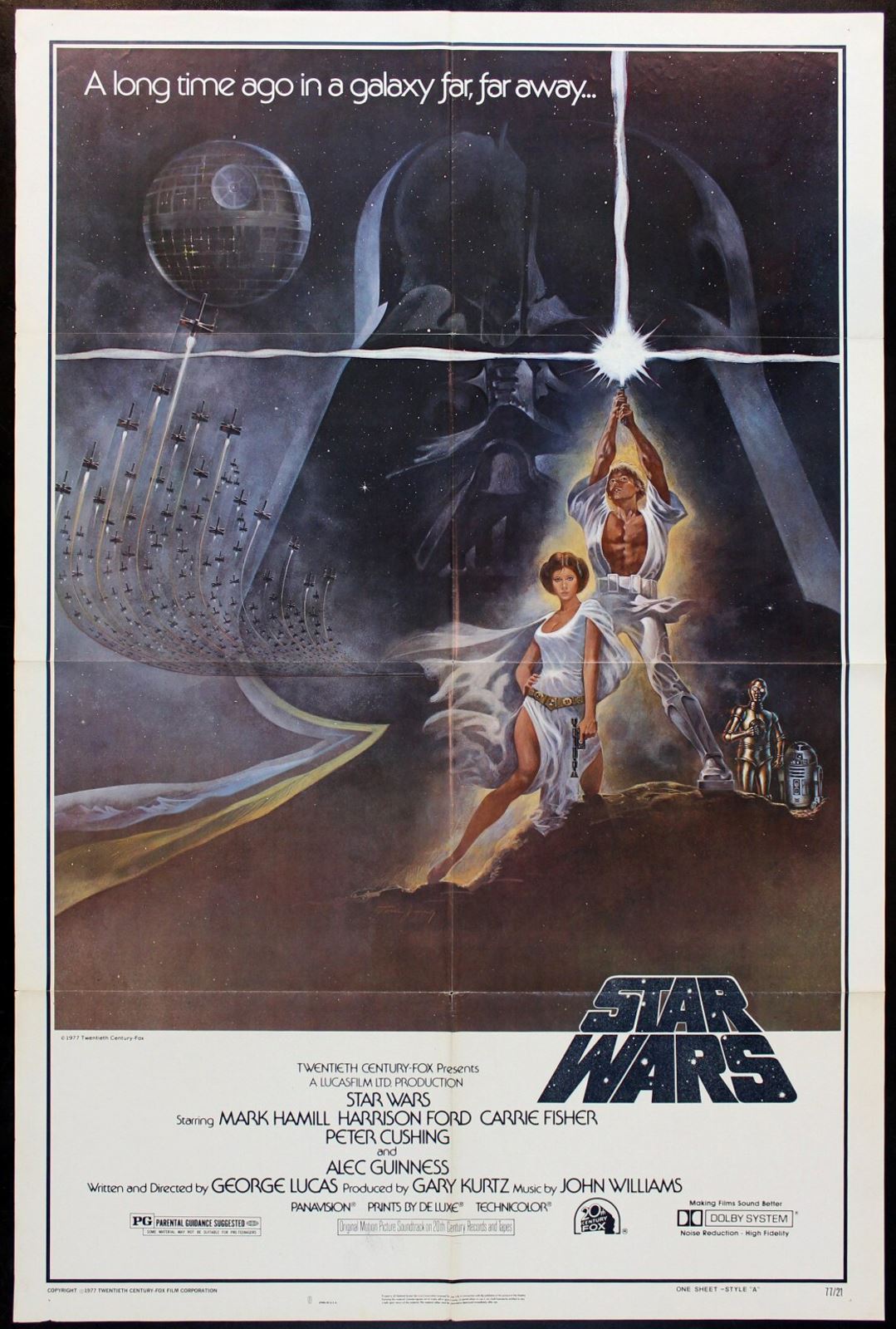 Original Star Wars movie poster