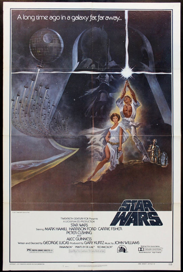Original Star Wars movie poster