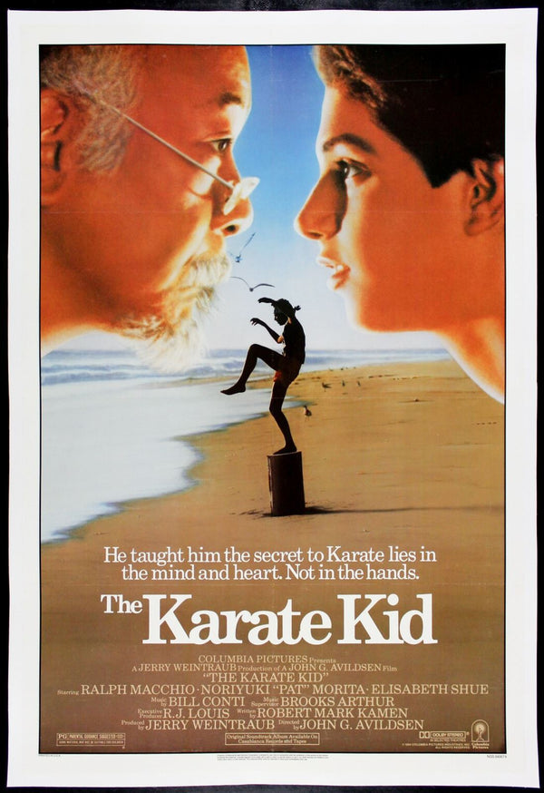 Original The Karate Kid movie poster