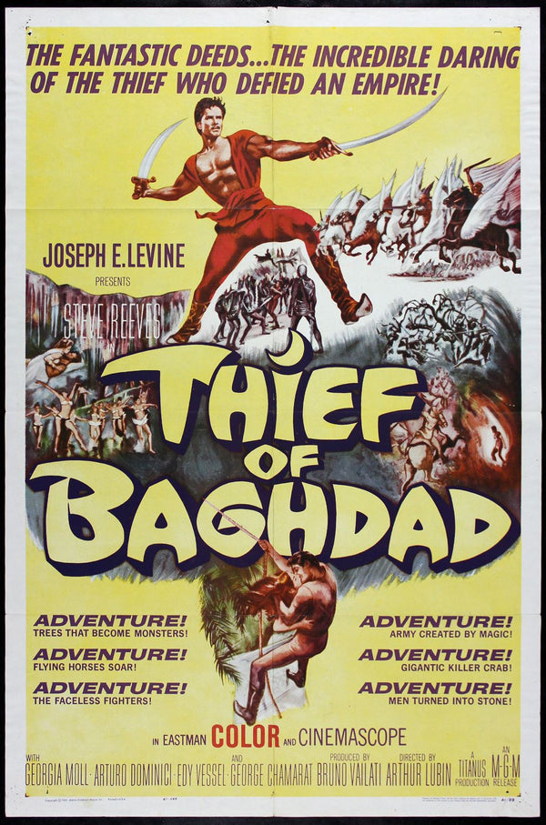 Original The Thief of Bagdad movie poster