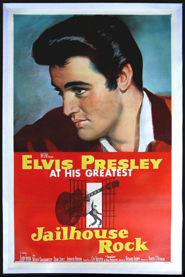 Original Jailhouse Rock movie poster