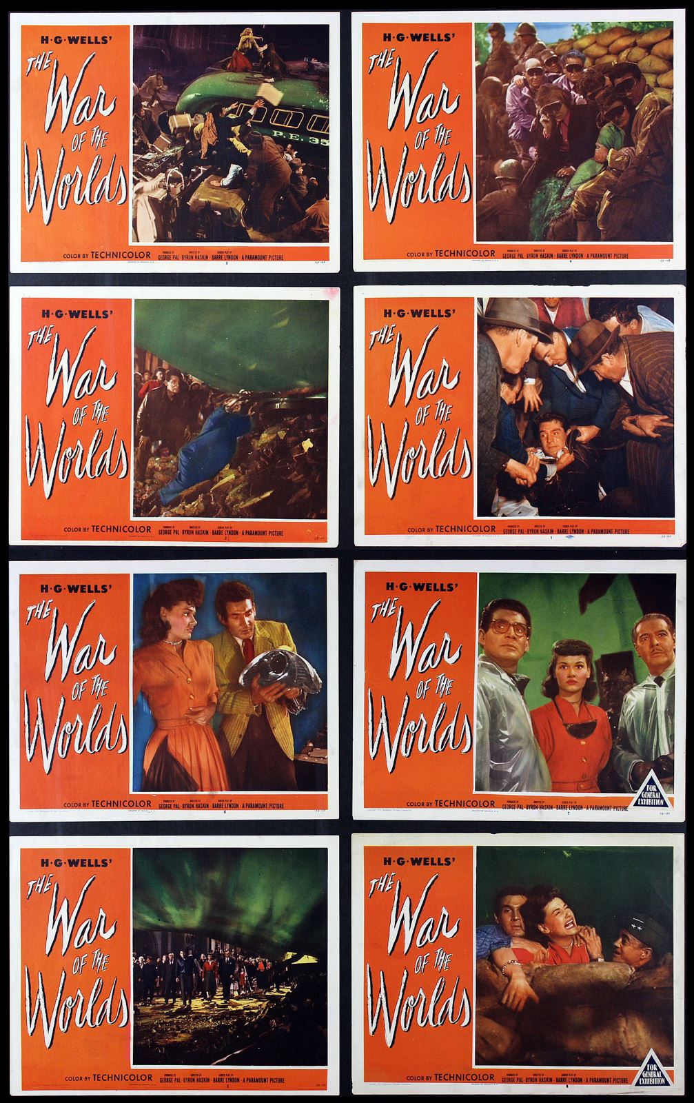 Original War of the Worlds movie poster