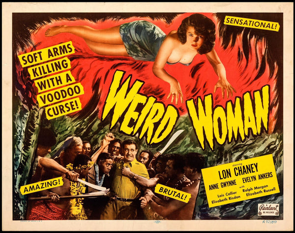 Original Weird Woman movie poster
