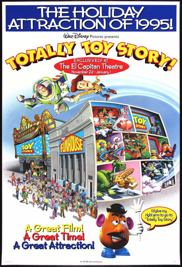 Original Toy Story movie poster