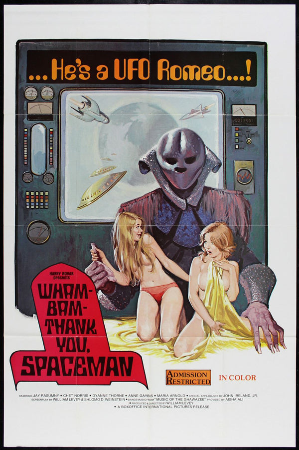 Original Wham Bam Thank You Spaceman movie poster