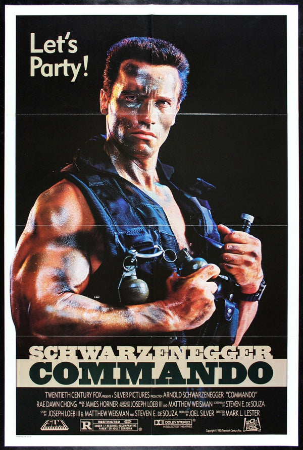 Original Commando movie poster