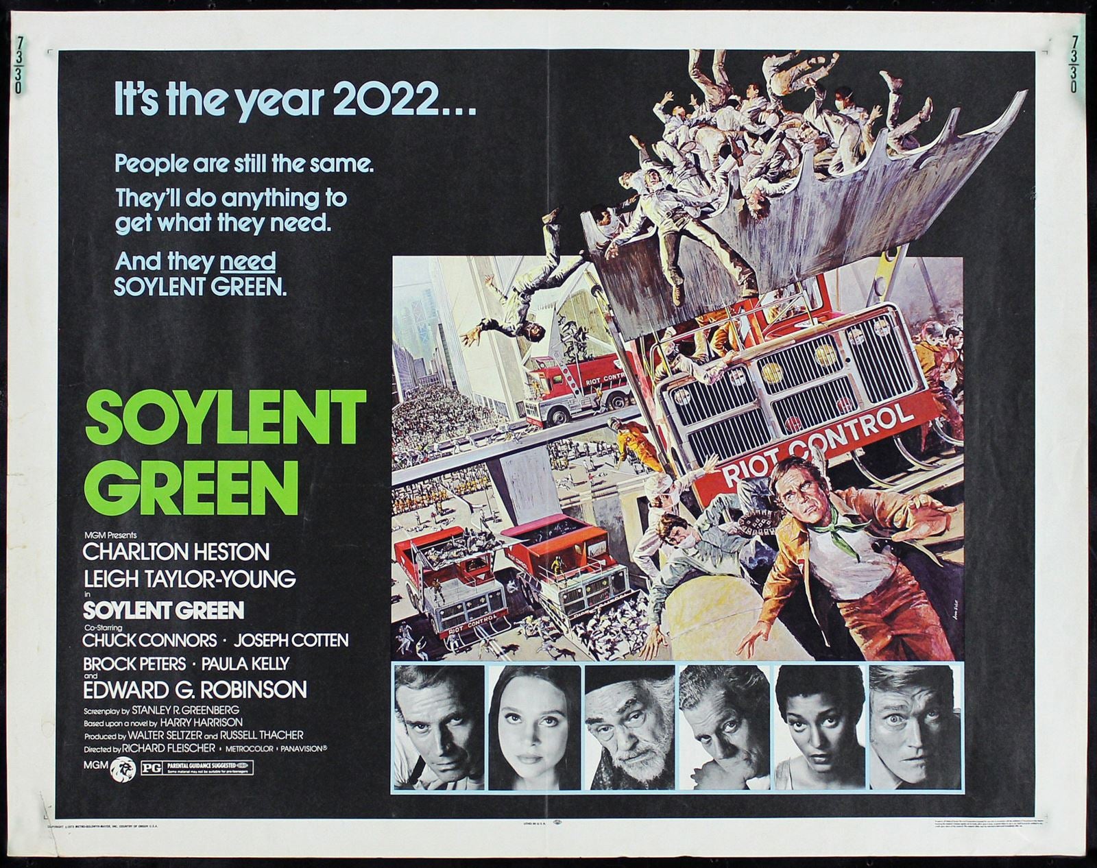 Original Soylent Green movie poster