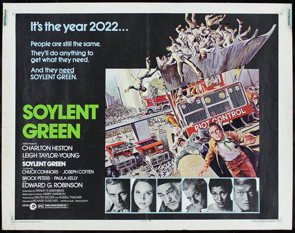 Original Soylent Green movie poster
