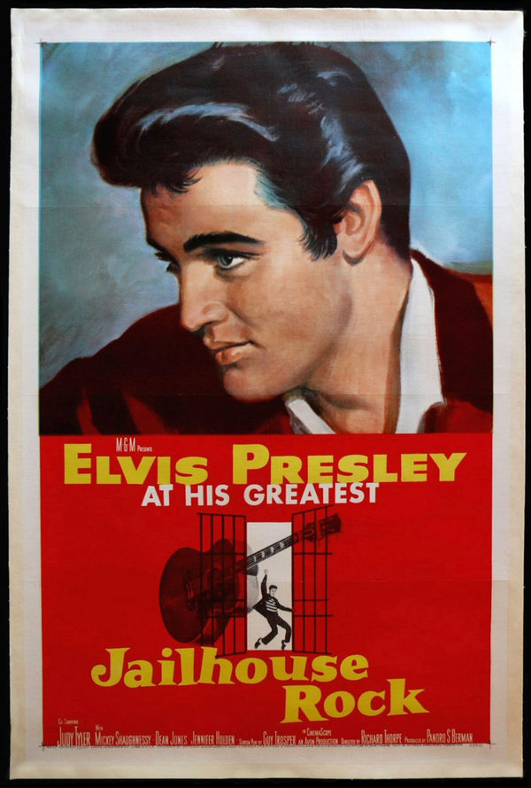 Original Jailhouse Rock movie poster