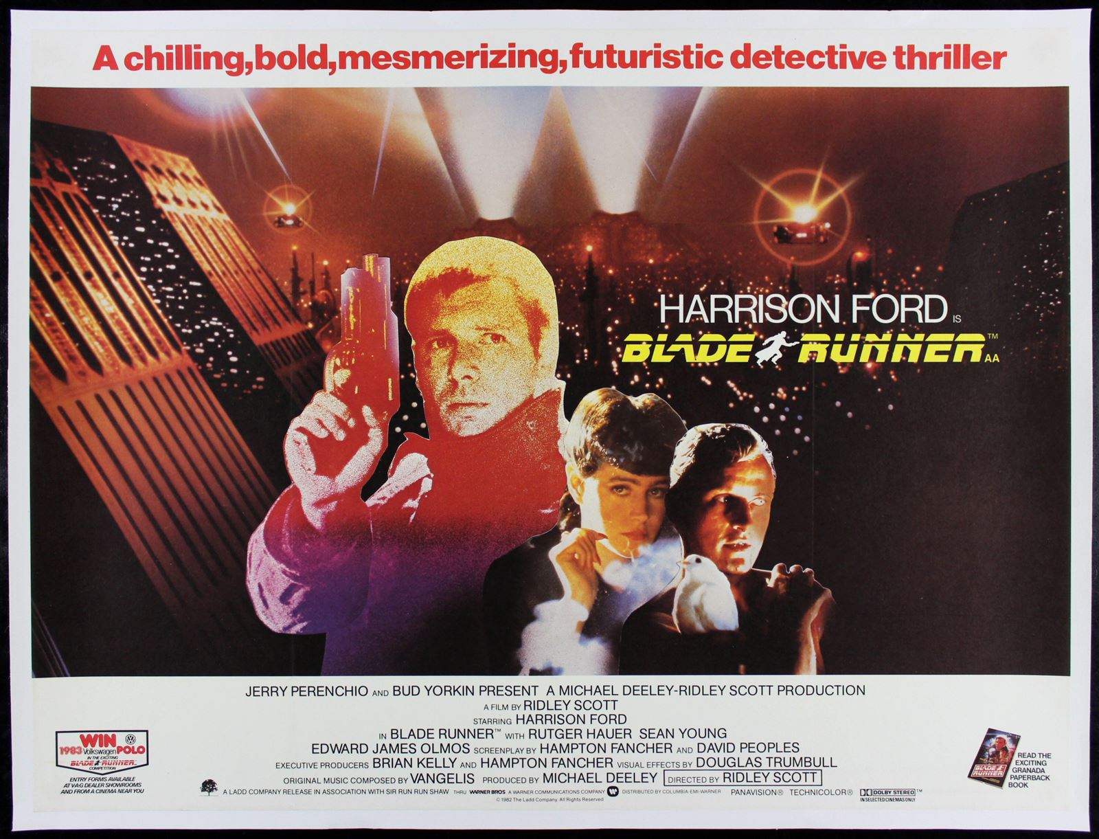 Original Blade Runner movie poster