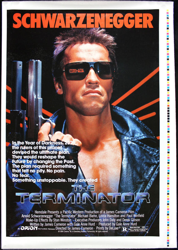 Original The Terminator movie poster