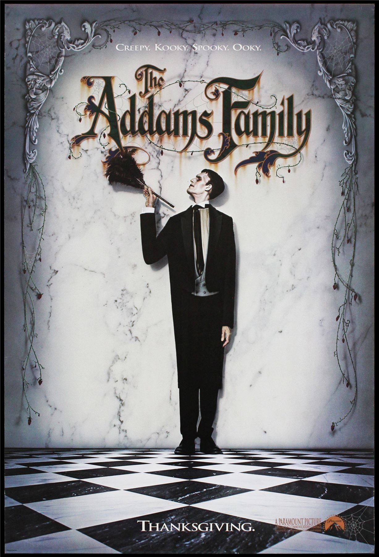 Original The Addams Family movie poster