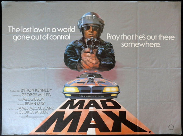 Original Mad Max movie poster