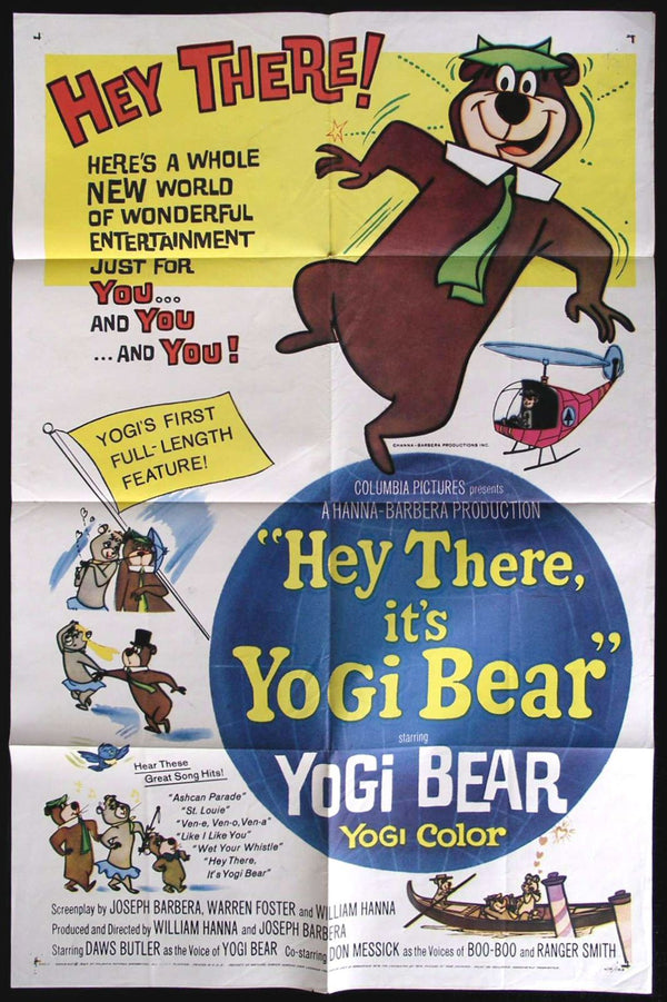 Original Hey There, It's Yogi Bear! movie poster