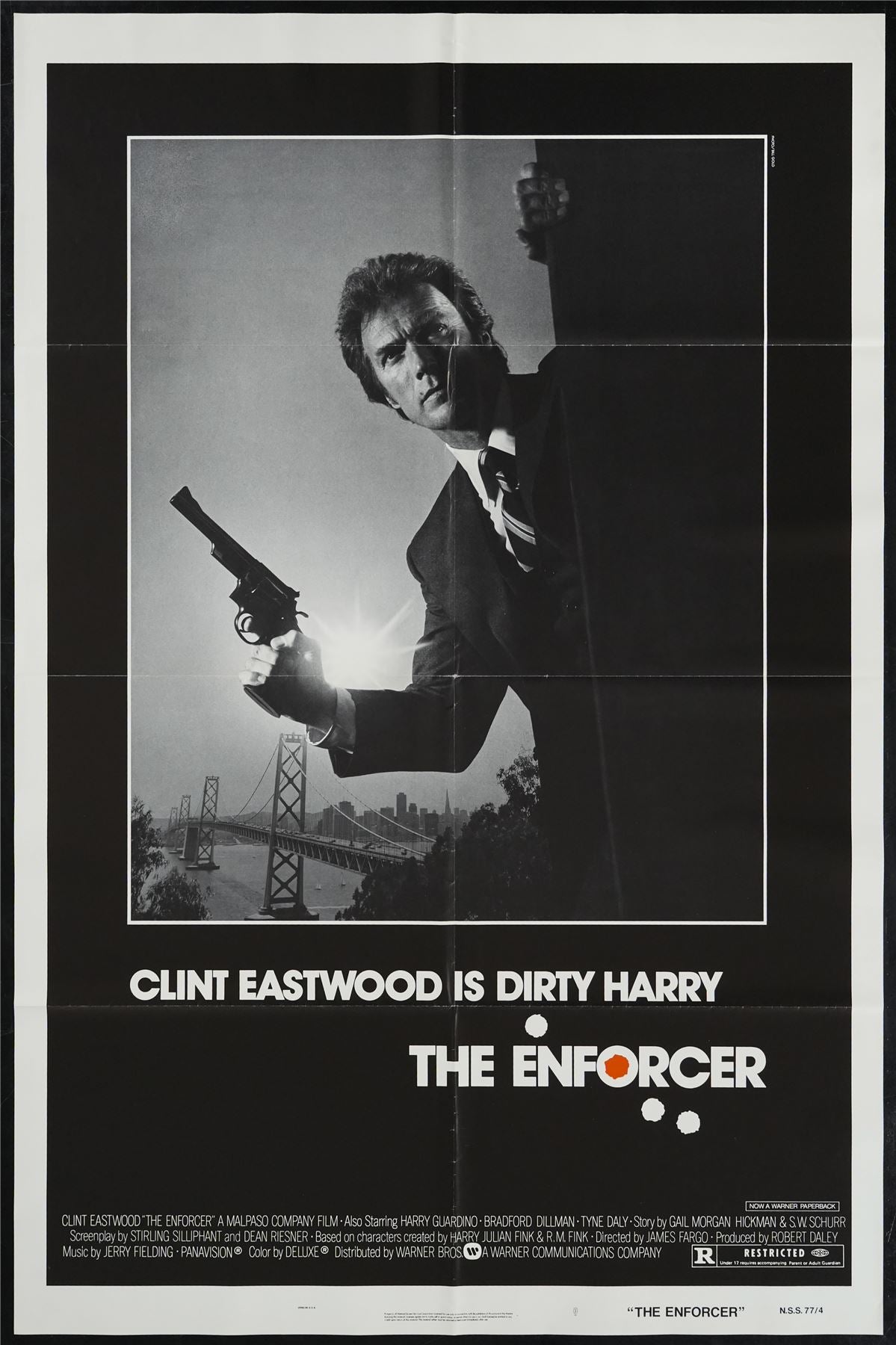 Original The Enforcer movie poster