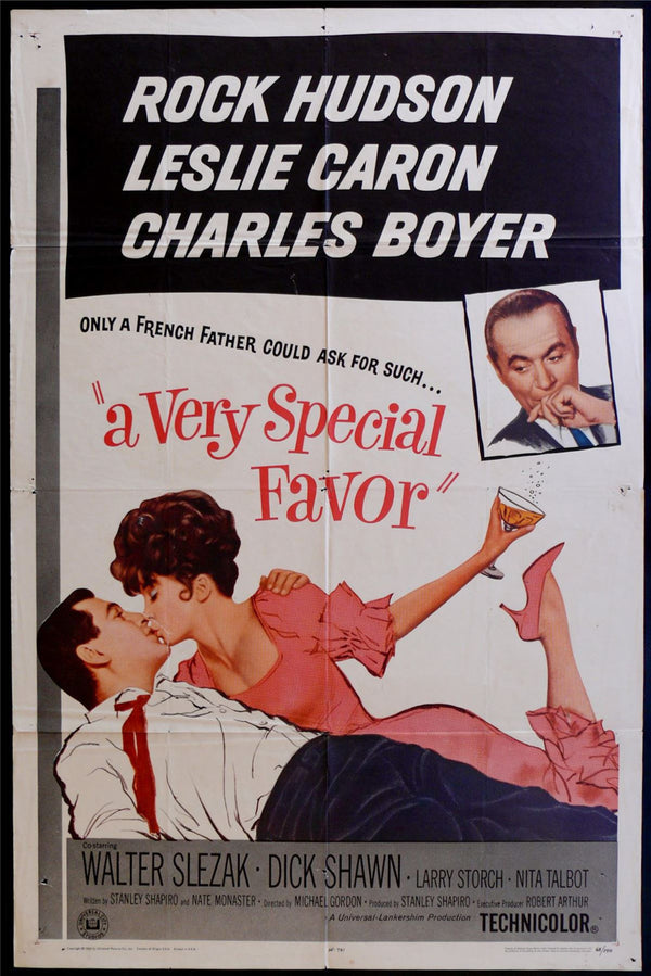 Original A Very Special Favor movie poster