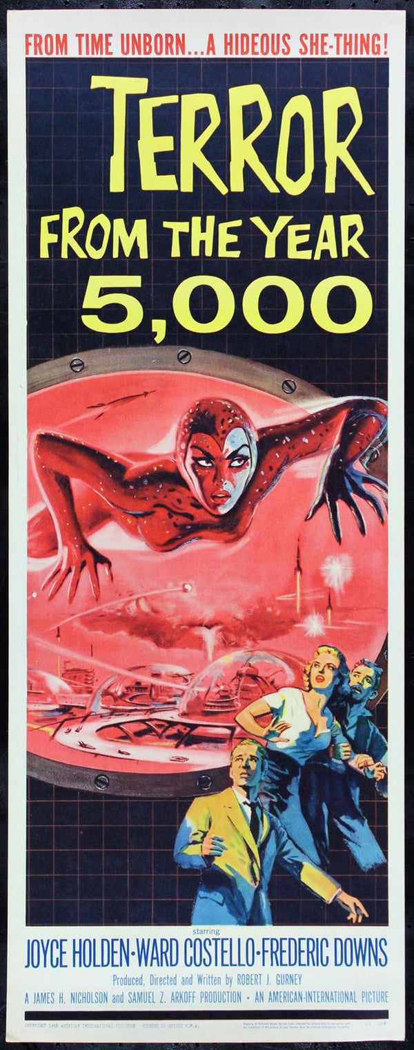 Original Terror from the Year 5000 movie poster