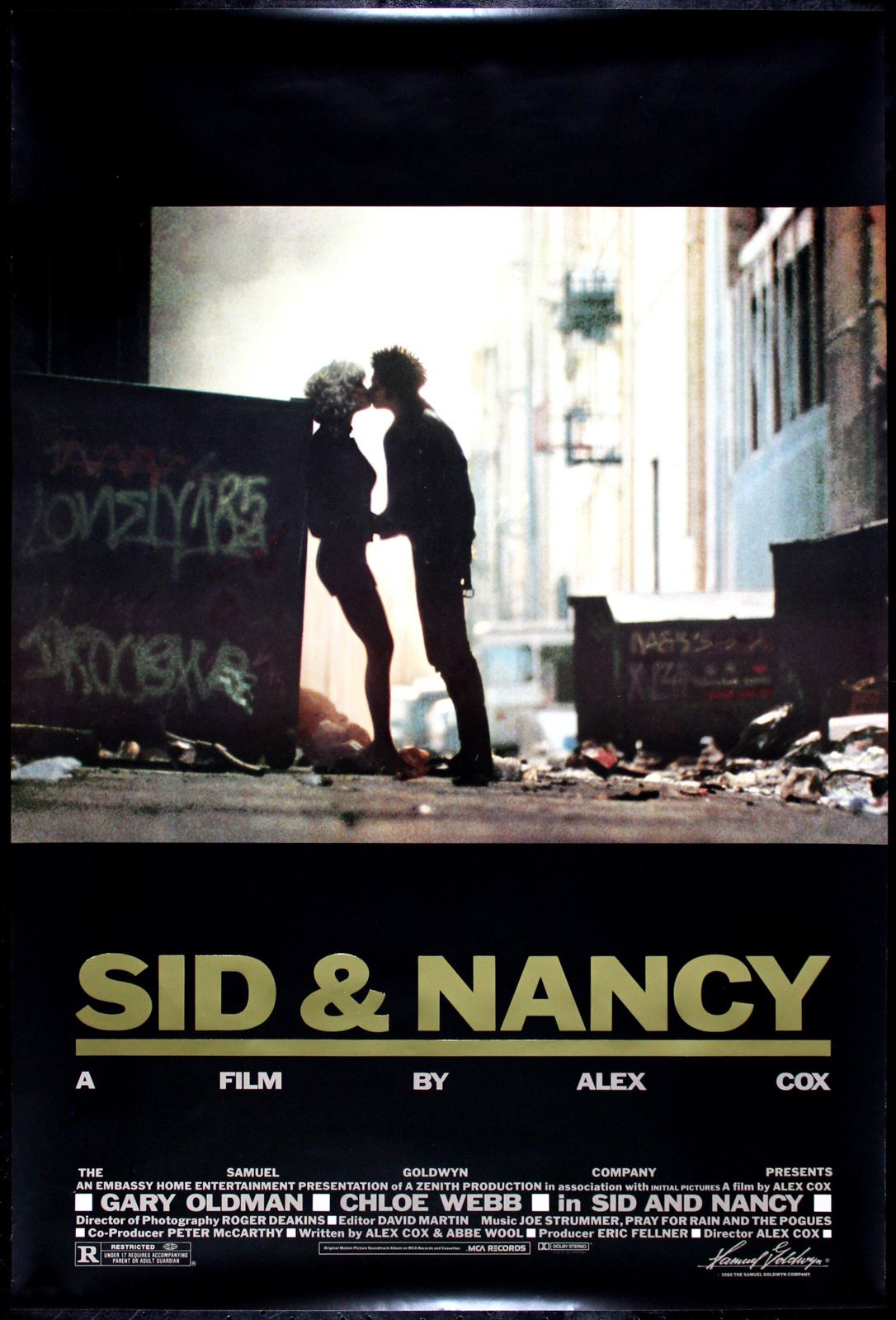 Original Sid and Nancy movie poster