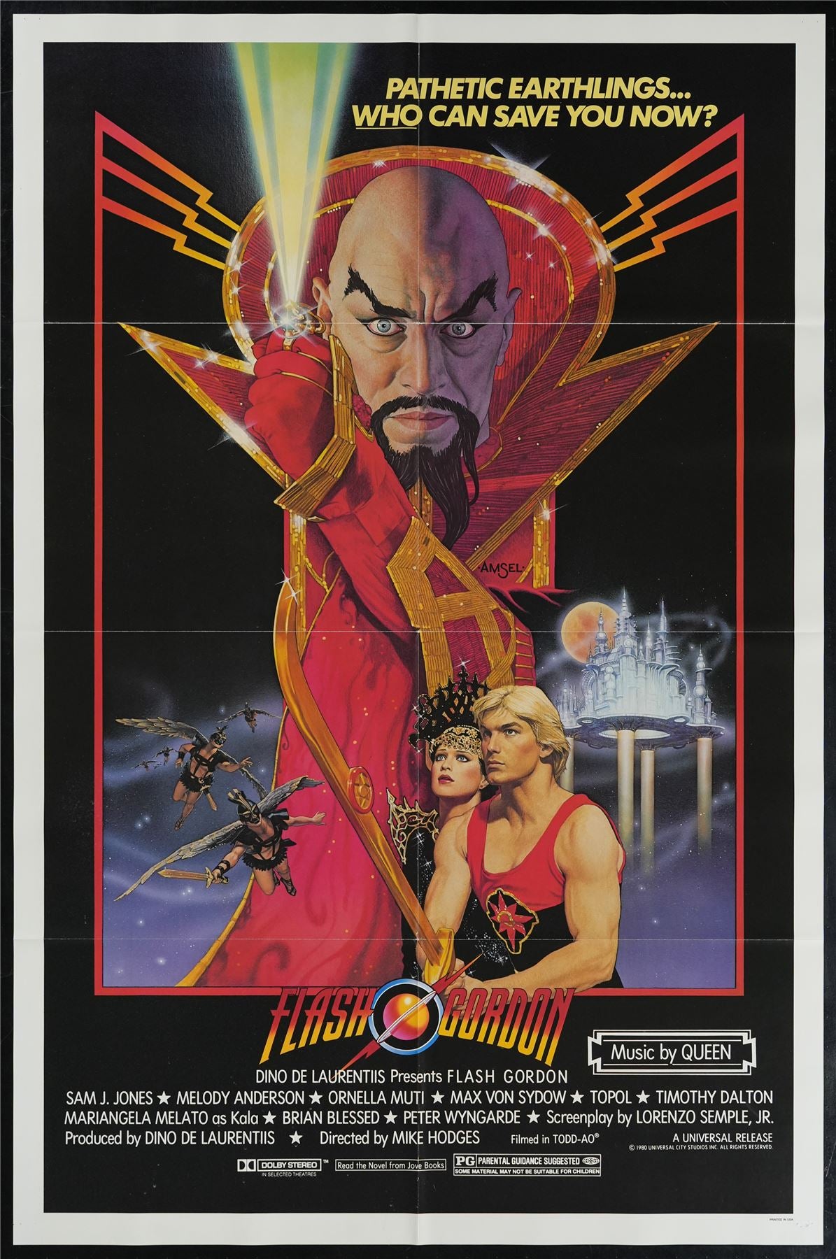 Original Flash Gordon movie poster