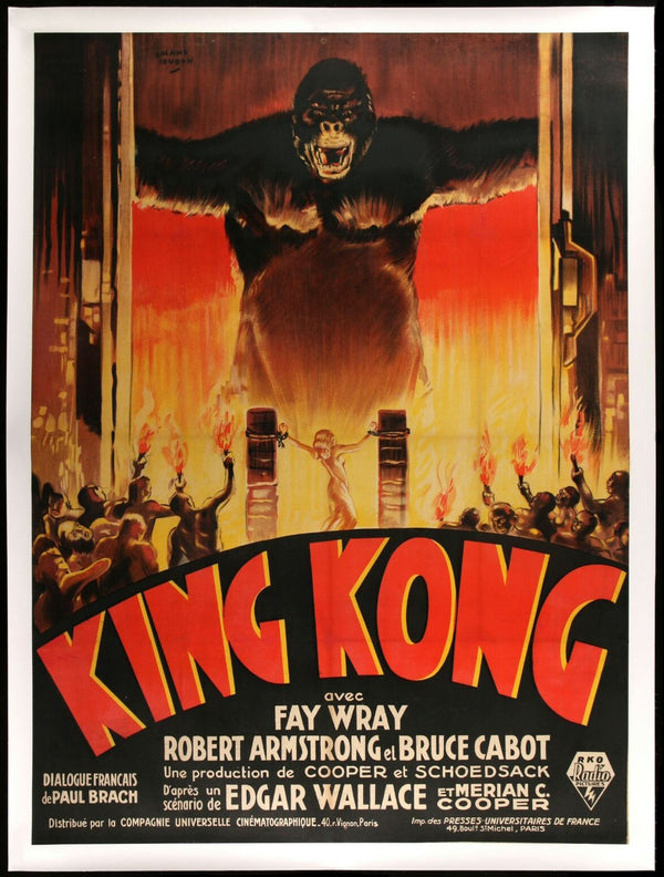 Original King Kong movie poster
