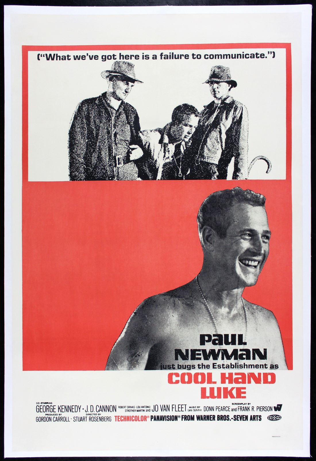 Original Cool Hand Luke movie poster
