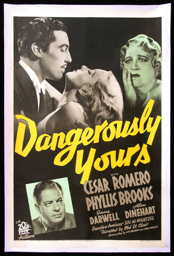 Original Dangerously Yours movie poster