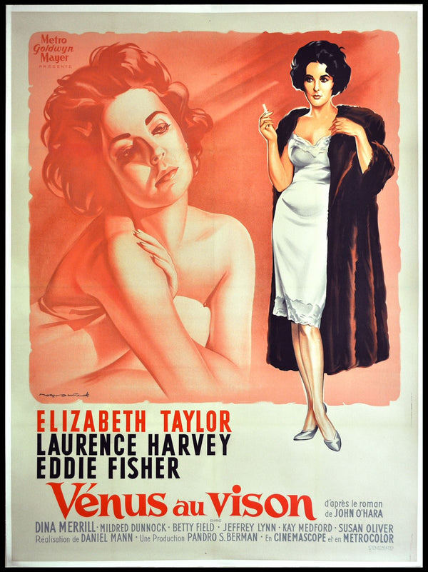 Original BUtterfield 8 movie poster