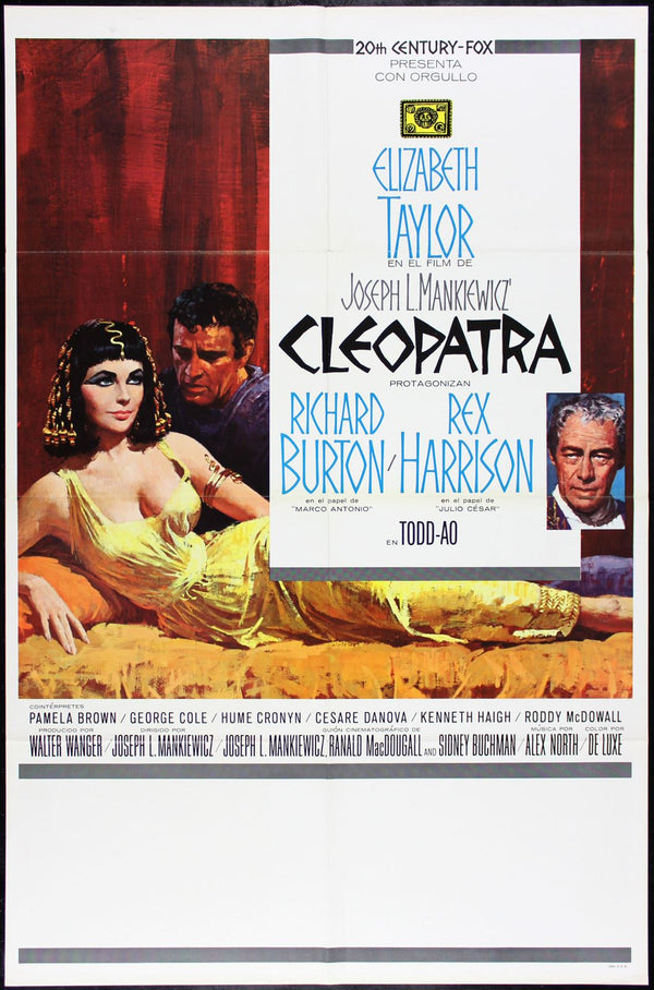 Original Cleopatra movie poster