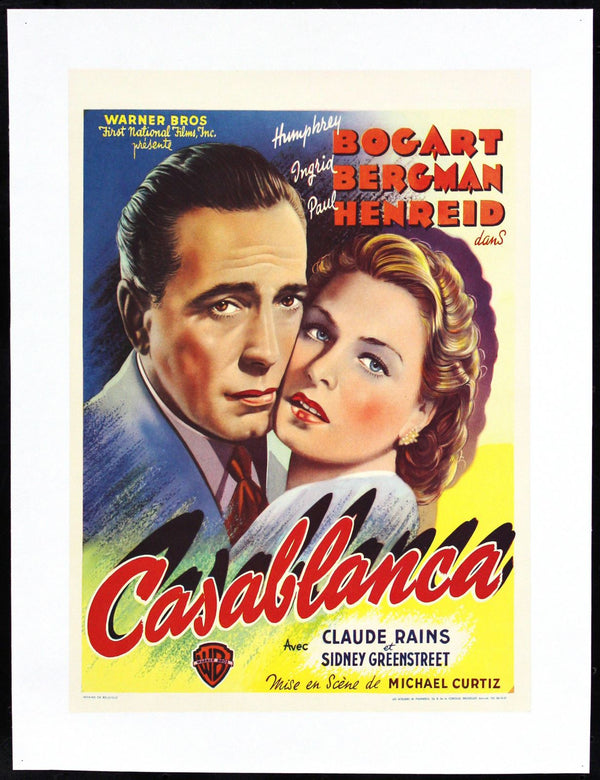 Original Casablanca movie poster