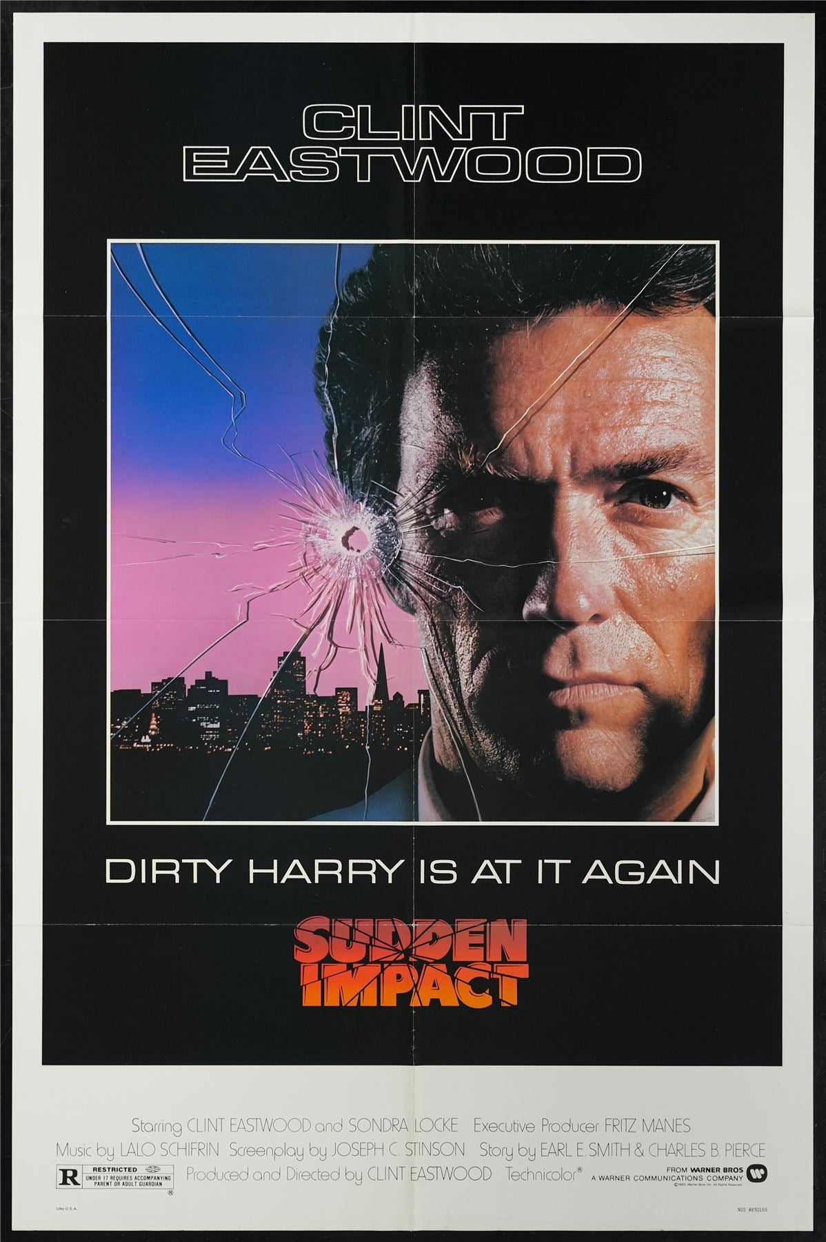 Original Sudden Impact movie poster