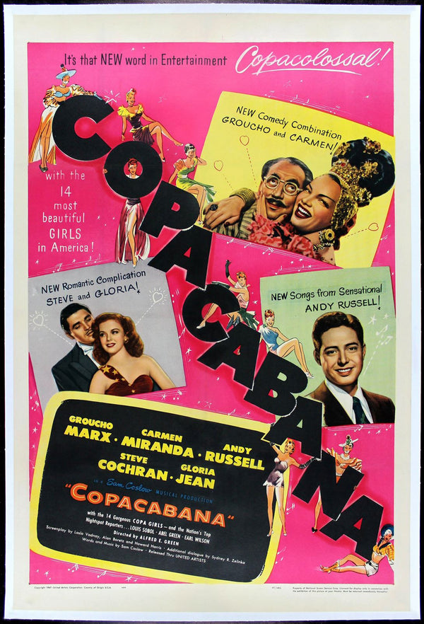 Original Copacabana movie poster