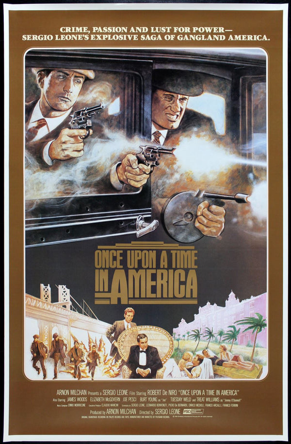 Original Once Upon a Time in America movie poster