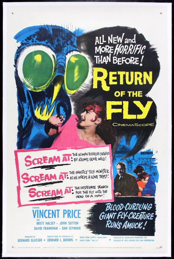 Original Return of the Fly movie poster