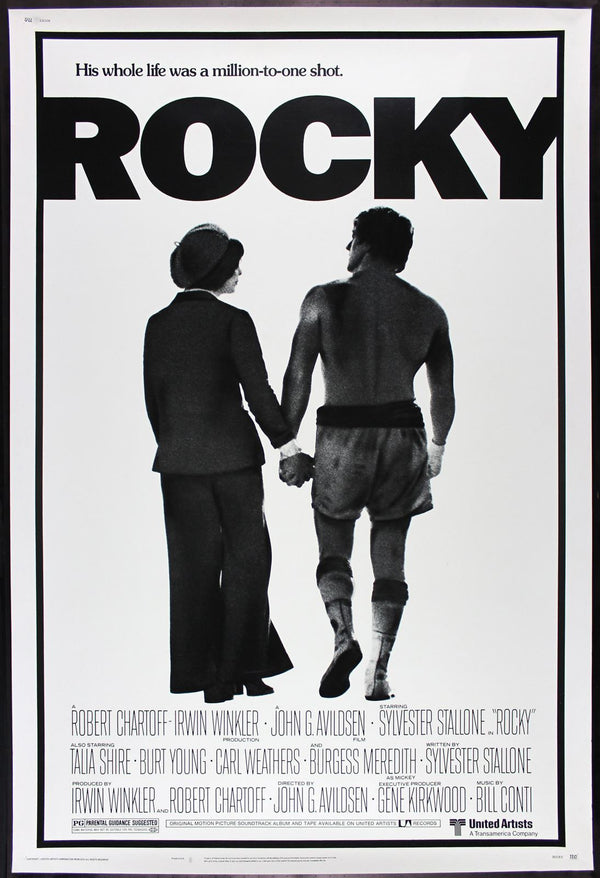 Original Rocky movie poster