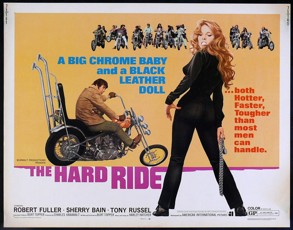 Original The Hard Ride movie poster