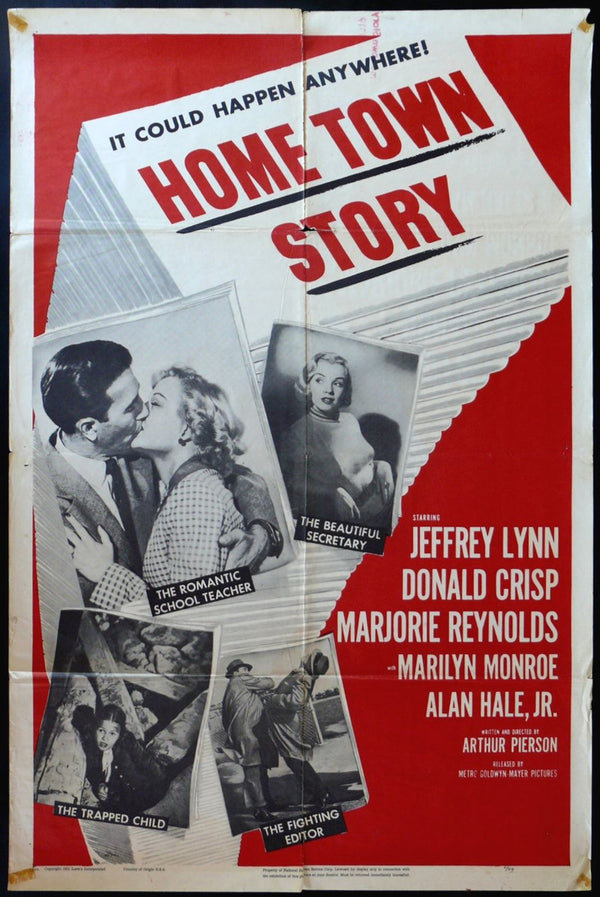 Original Home Town Story movie poster