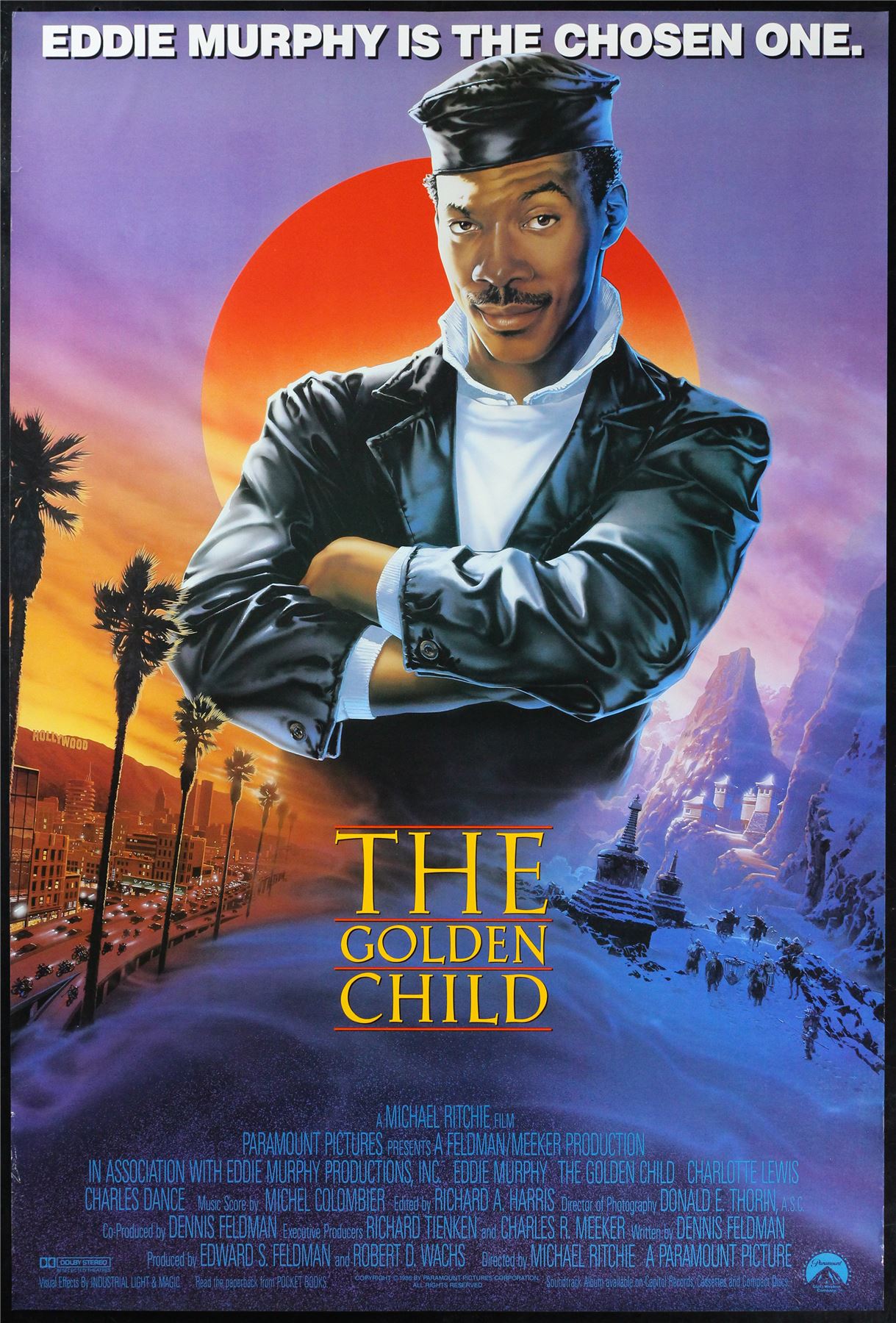 Original The Golden Child movie poster