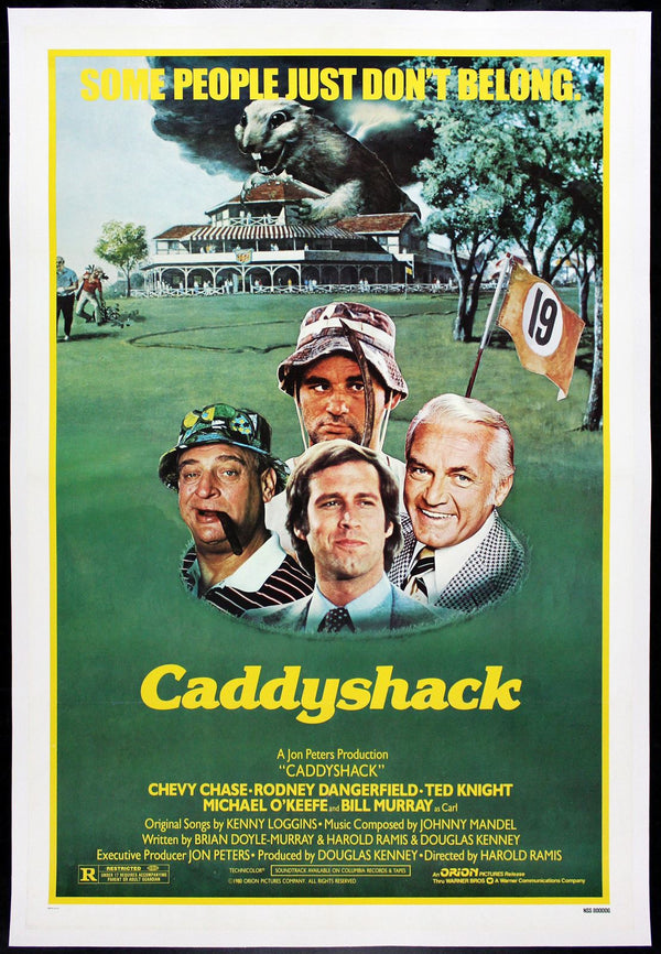 Original Caddyshack movie poster