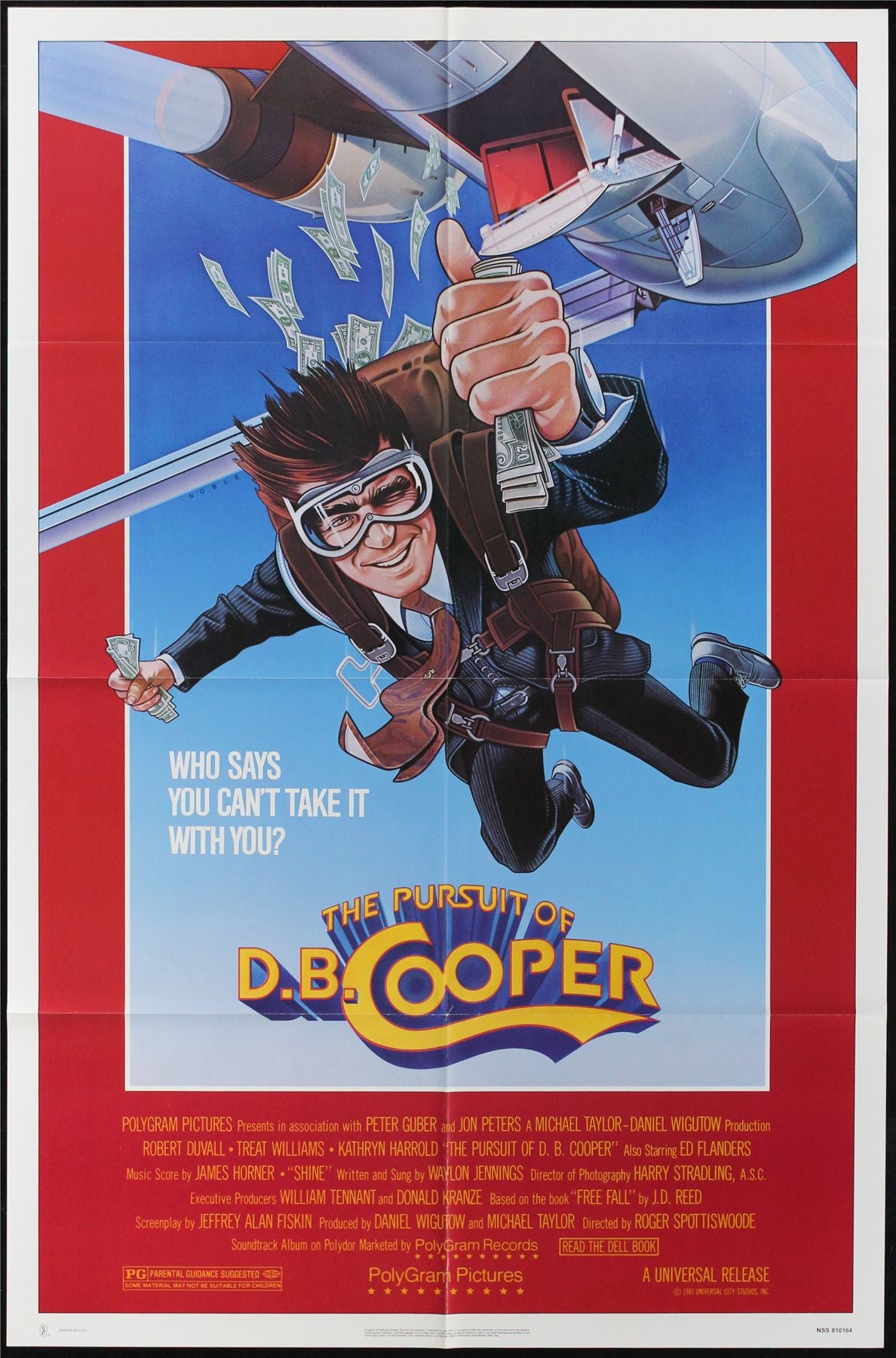 Original The Pursuit of D.B. Cooper movie poster